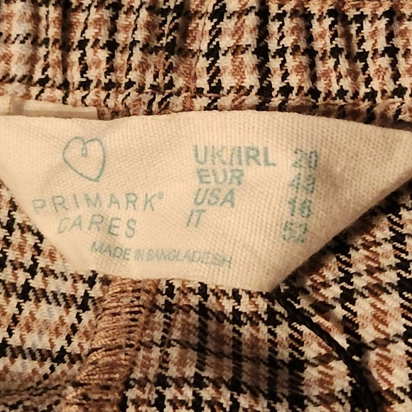Primark Cares Women's Plaid Pants - Picture 8 of 10